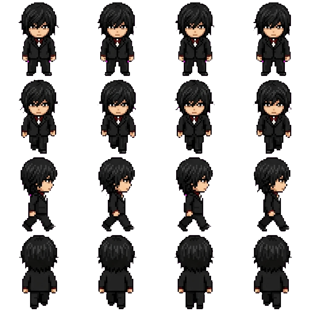 Teru Mikami movement sprite