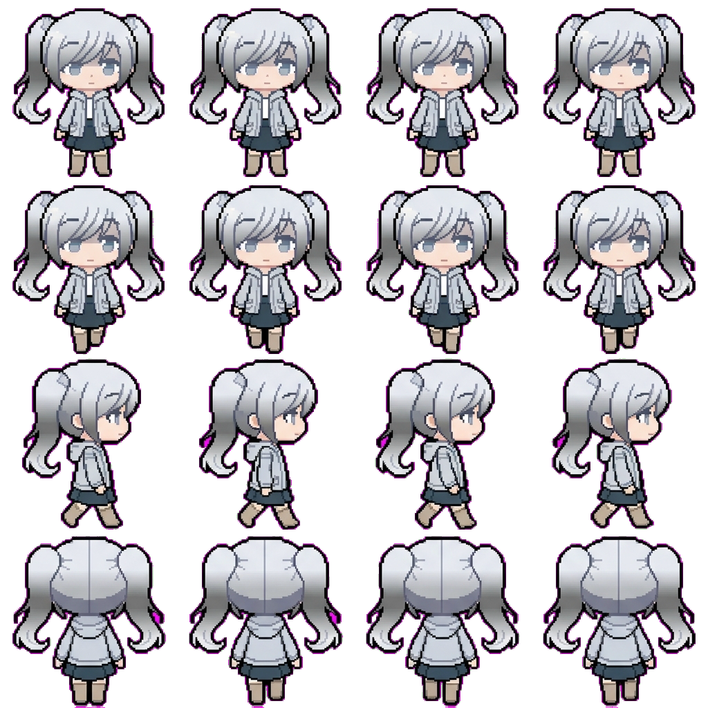 Camila movement sprite