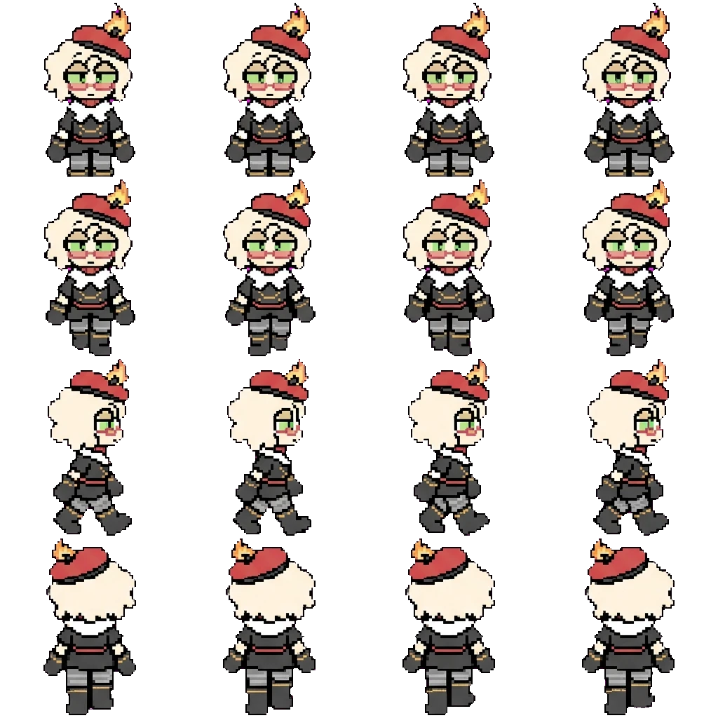 Candel movement sprite
