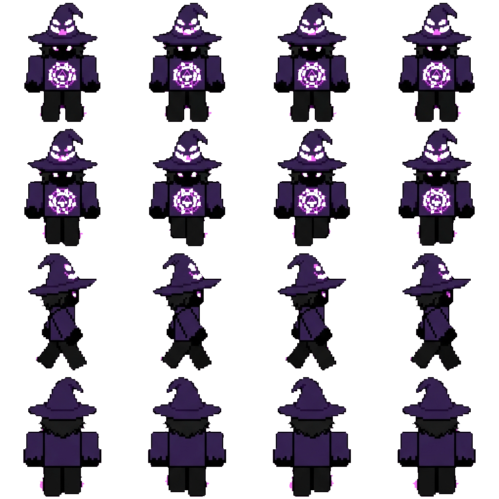 Azure movement sprite