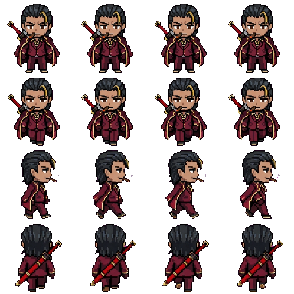 Lei Heng movement sprite