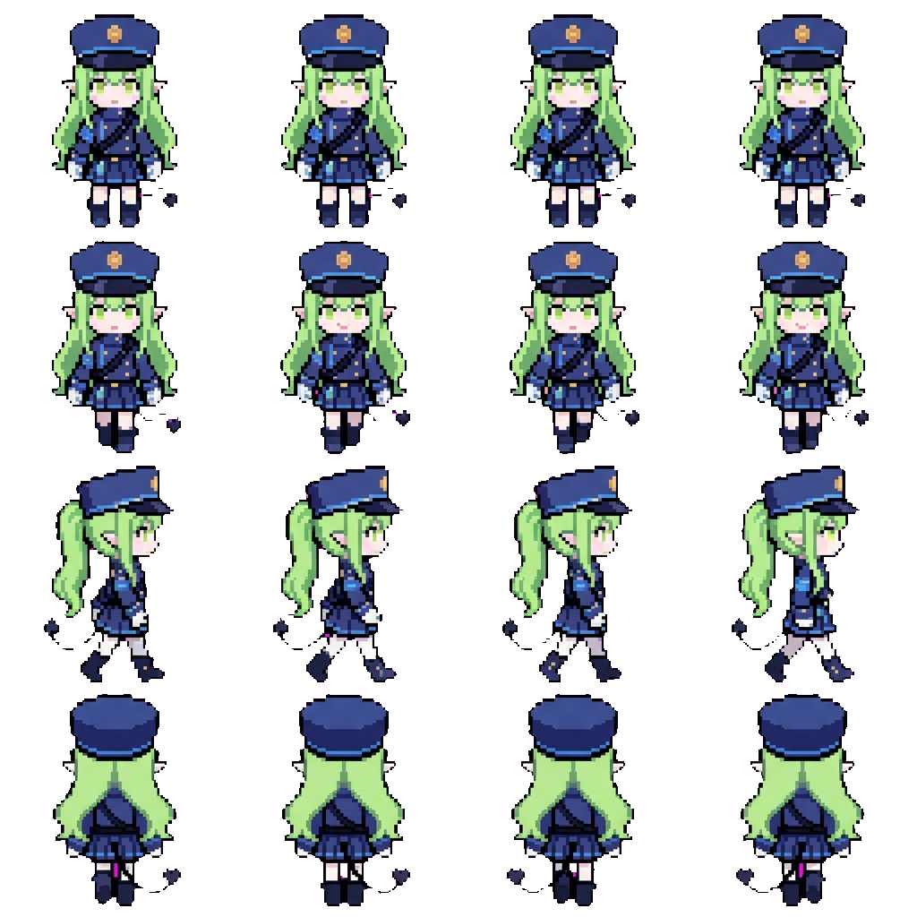 Hikari movement sprite