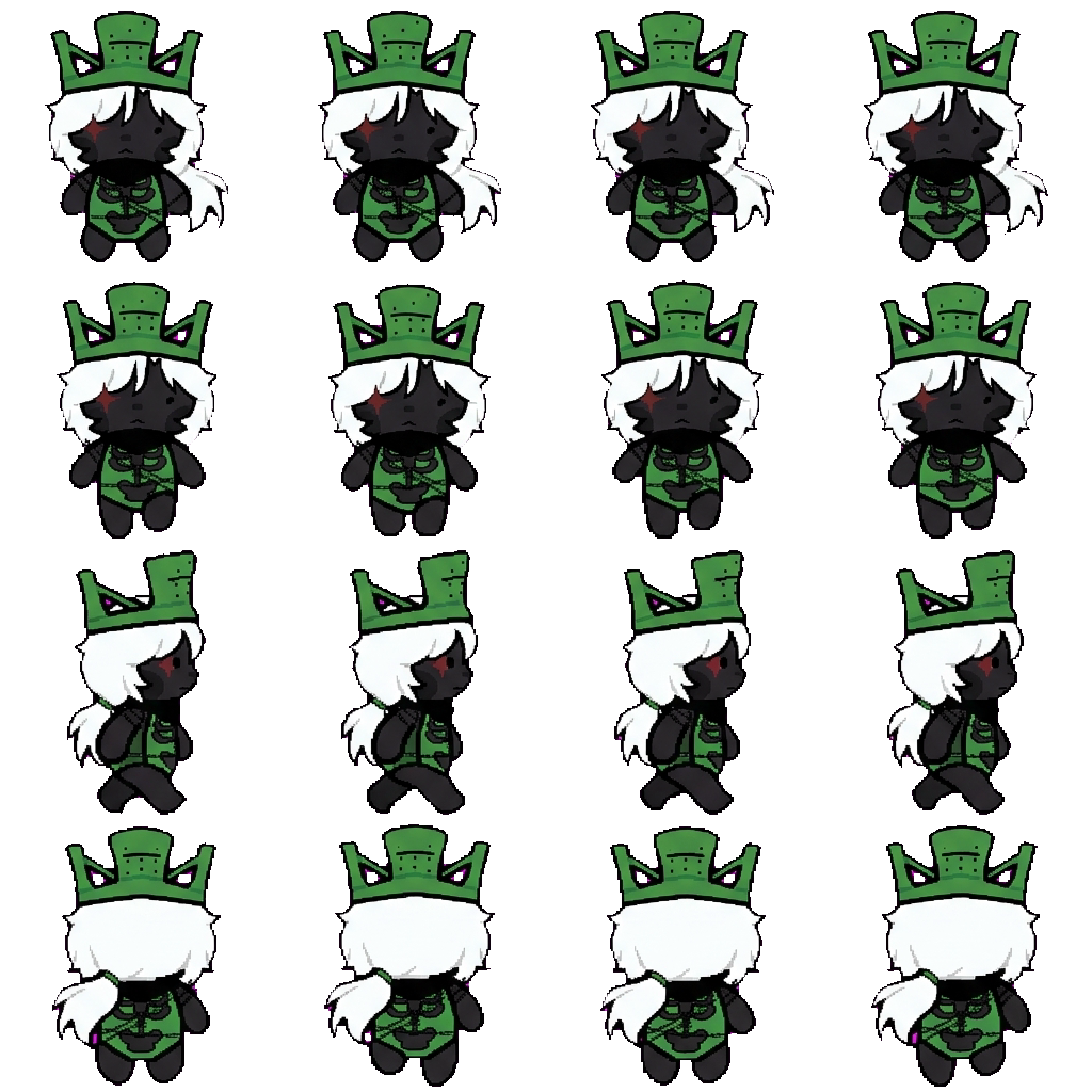 1×1×1×1 movement sprite