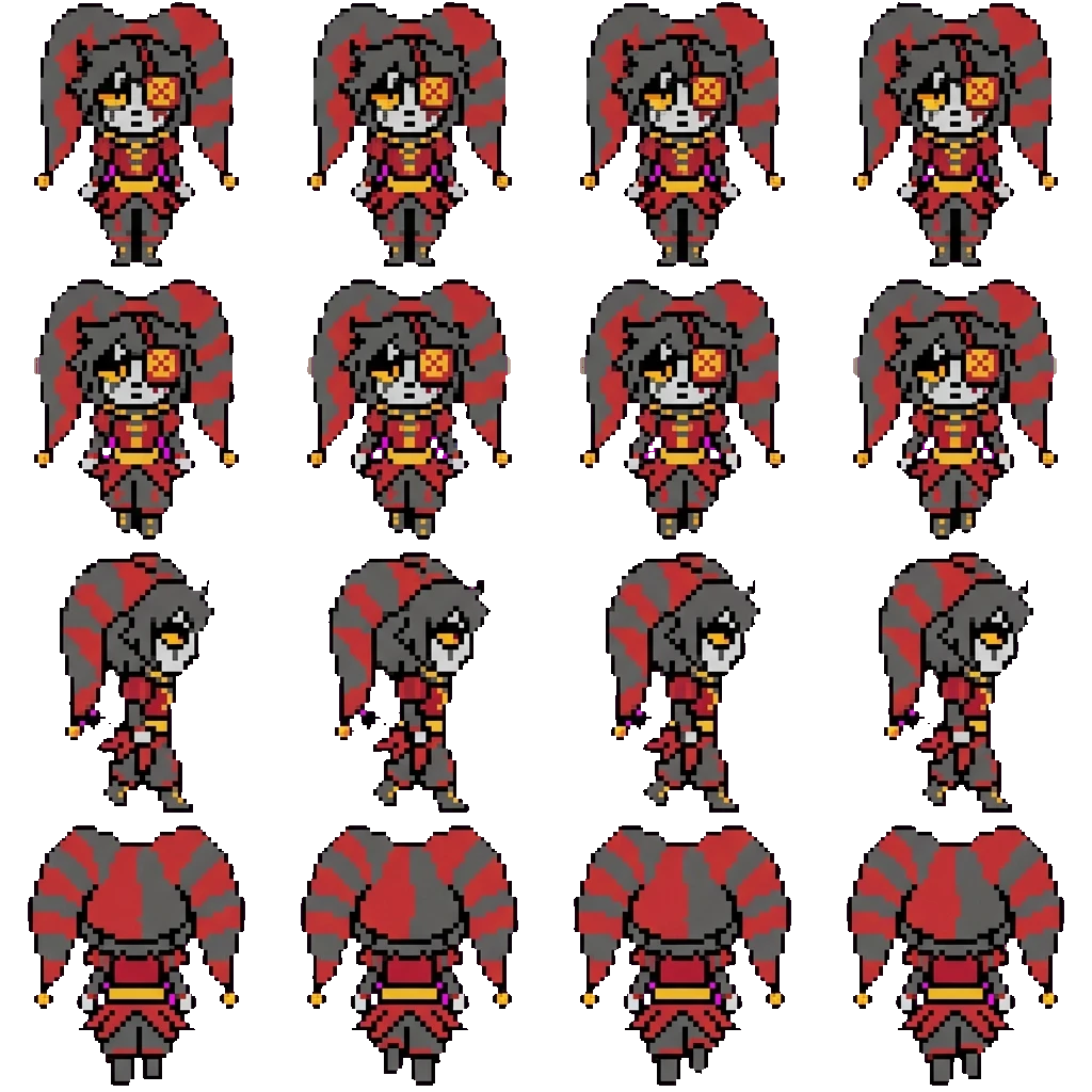 Blot movement sprite