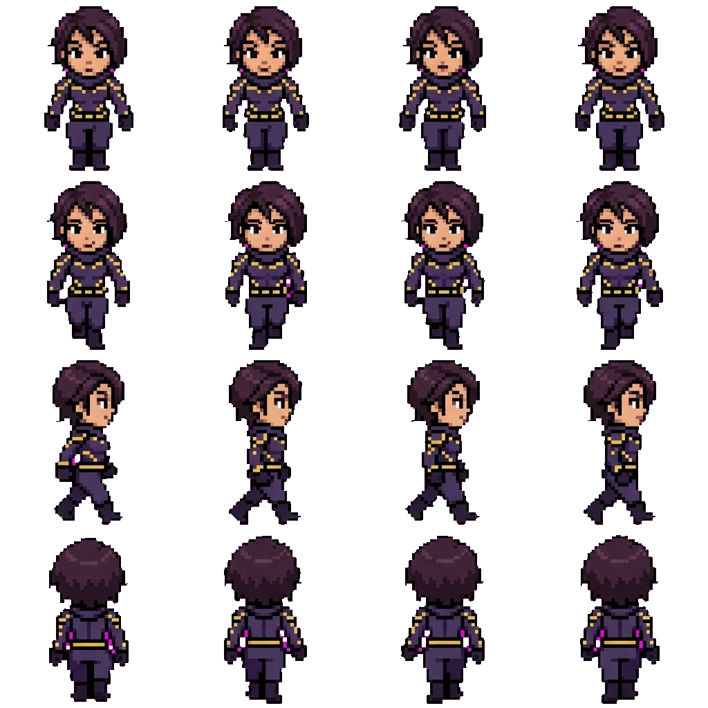 Cass movement sprite