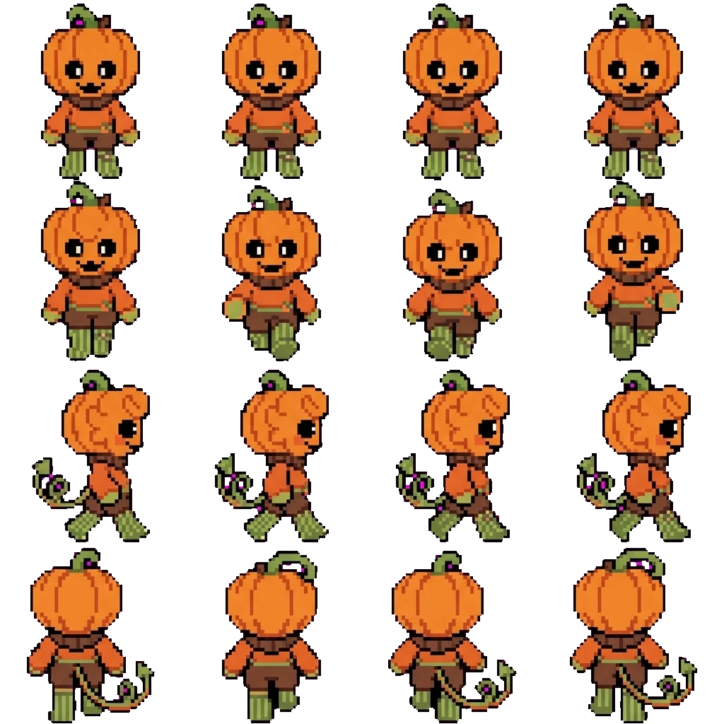 Gourdy movement sprite