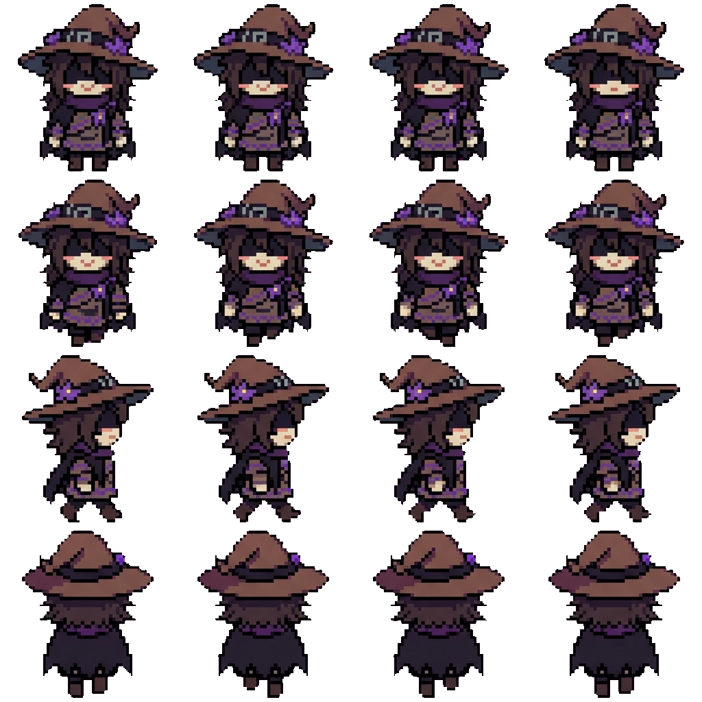 Azure movement sprite