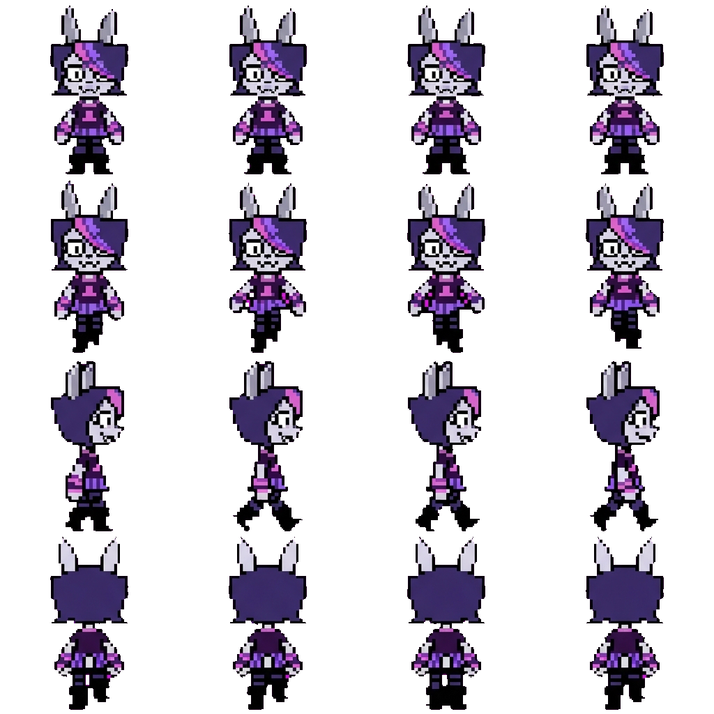 Nikki movement sprite