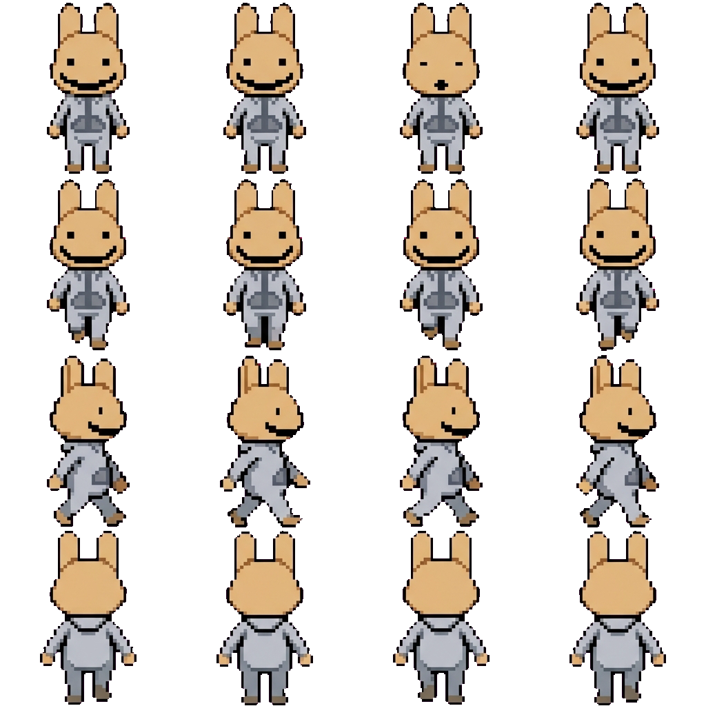 Intern movement sprite