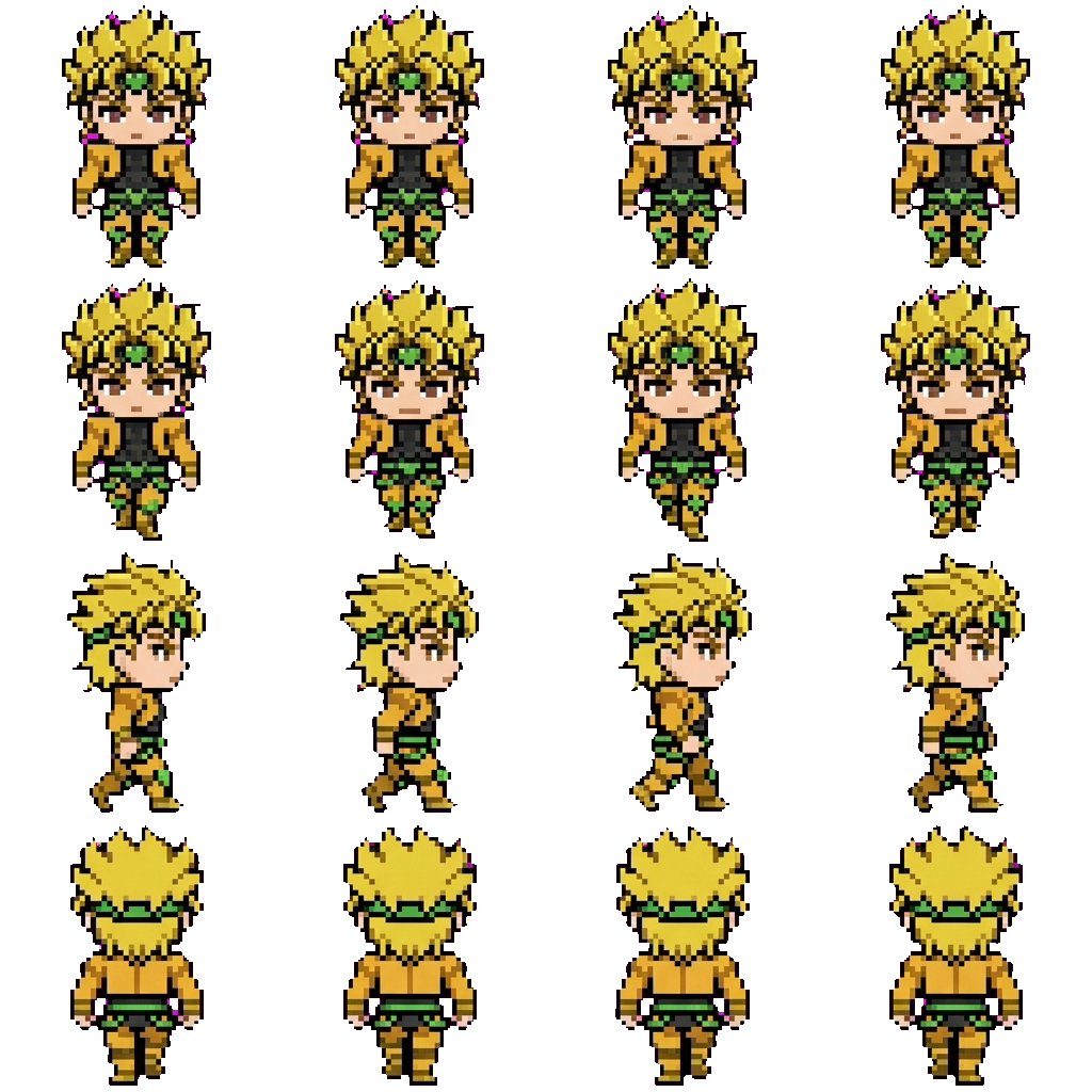 Dio BRANDO movement sprite