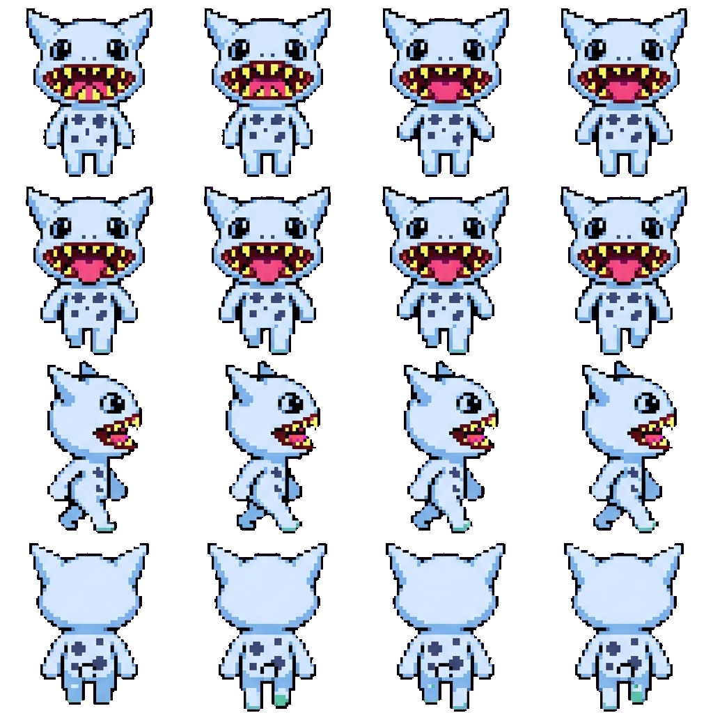 Mimic movement sprite