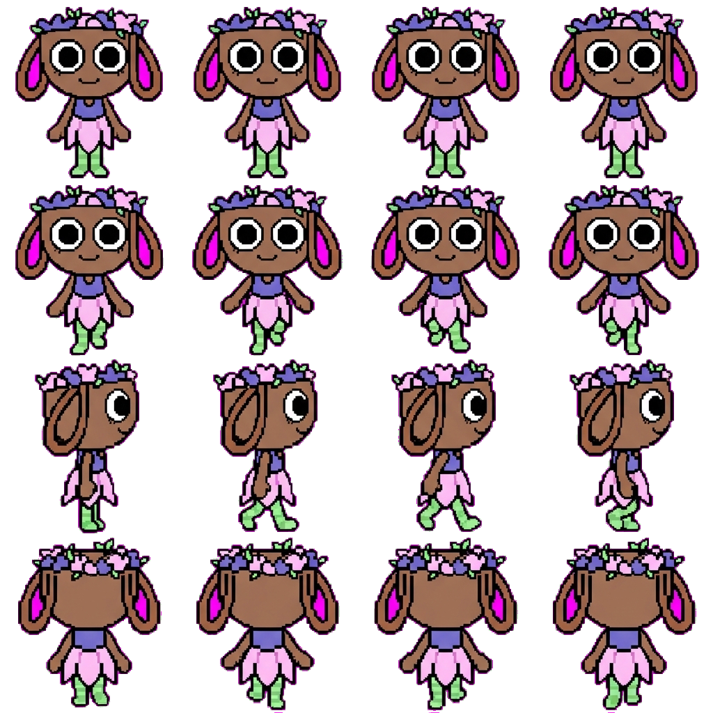 Bassie movement sprite
