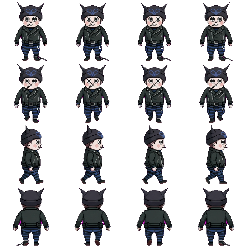 Ryoma Hoshi movement sprite