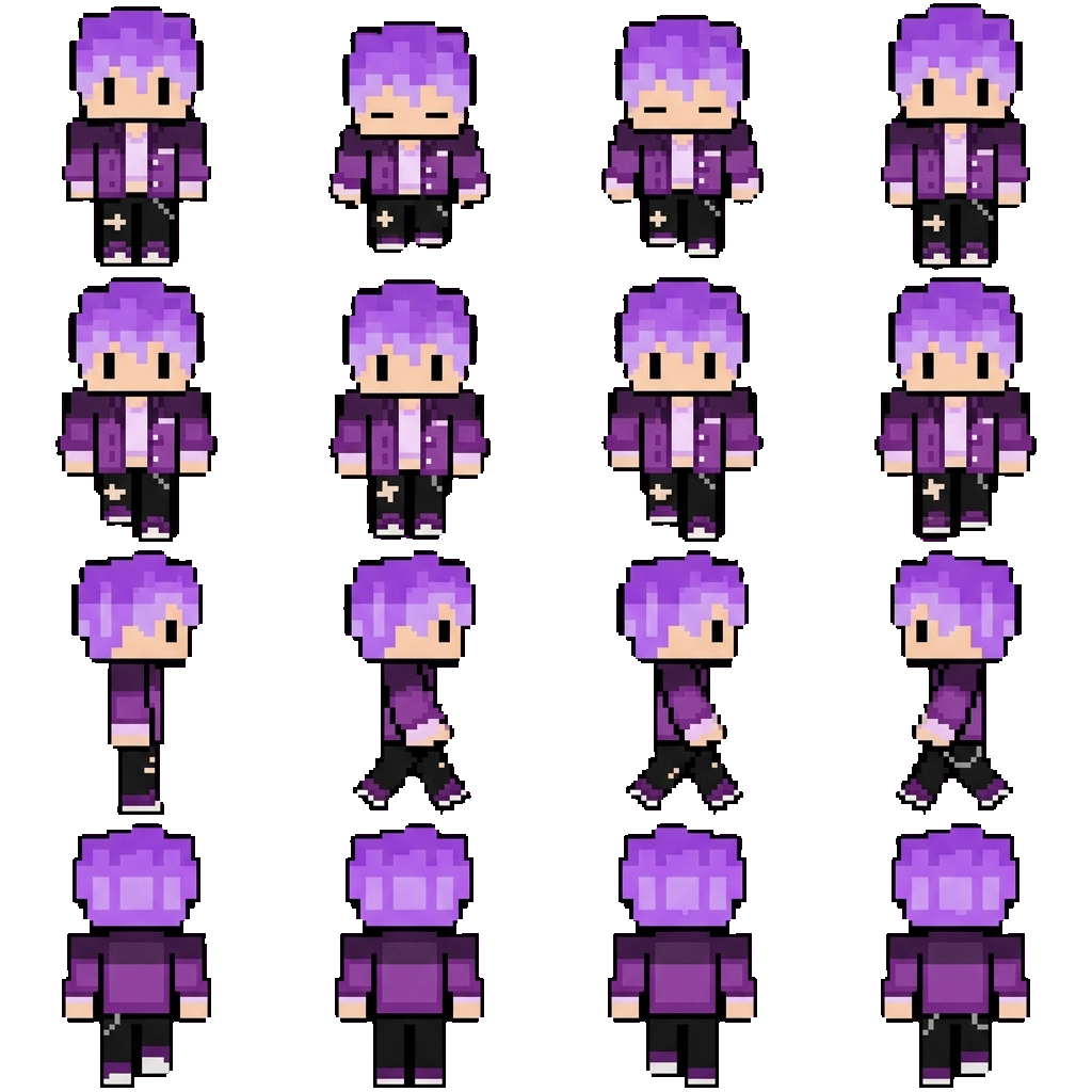 Friend movement sprite