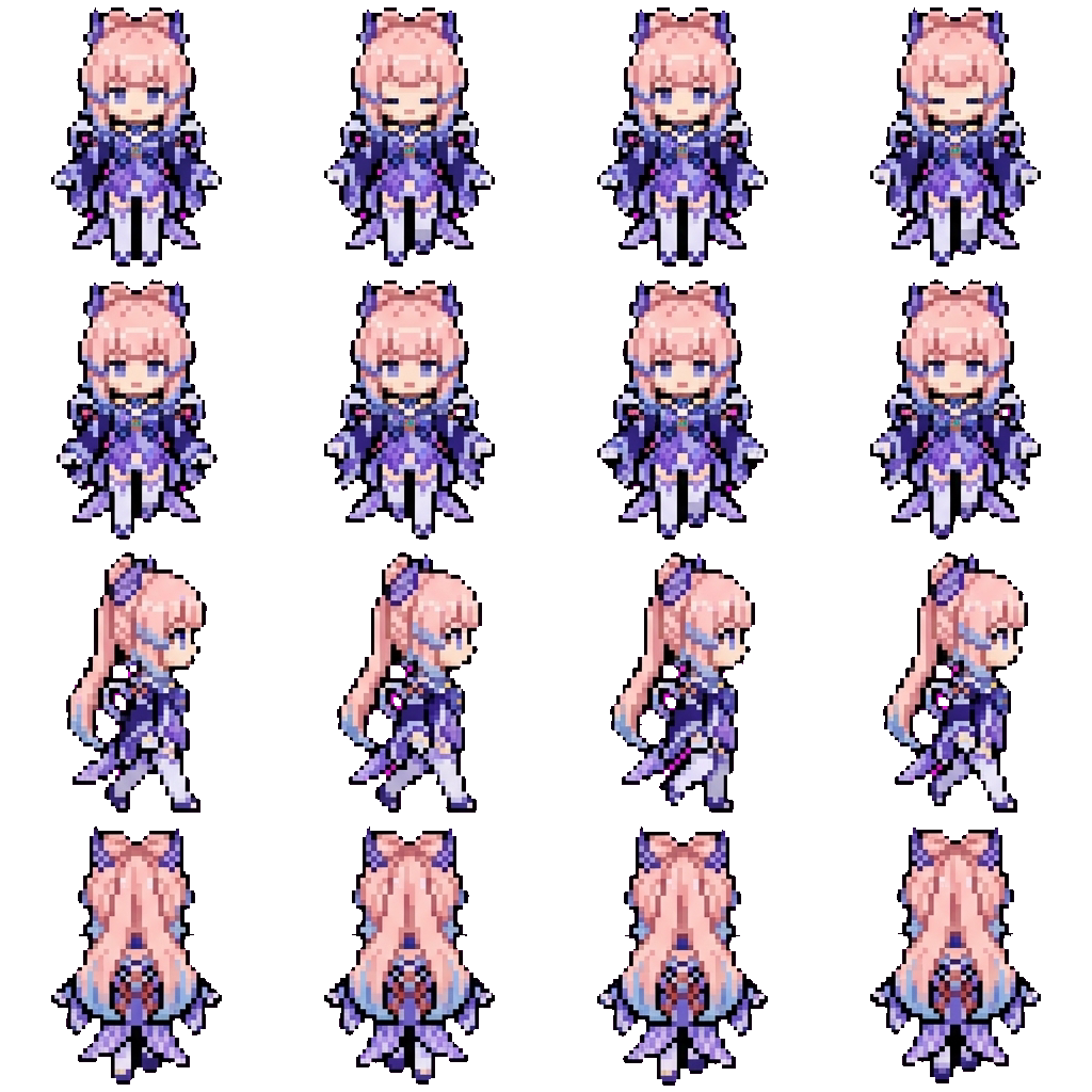 Kokomi Sangonomiya movement sprite