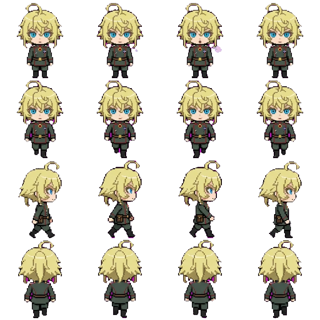 Tanya degurechaff movement sprite