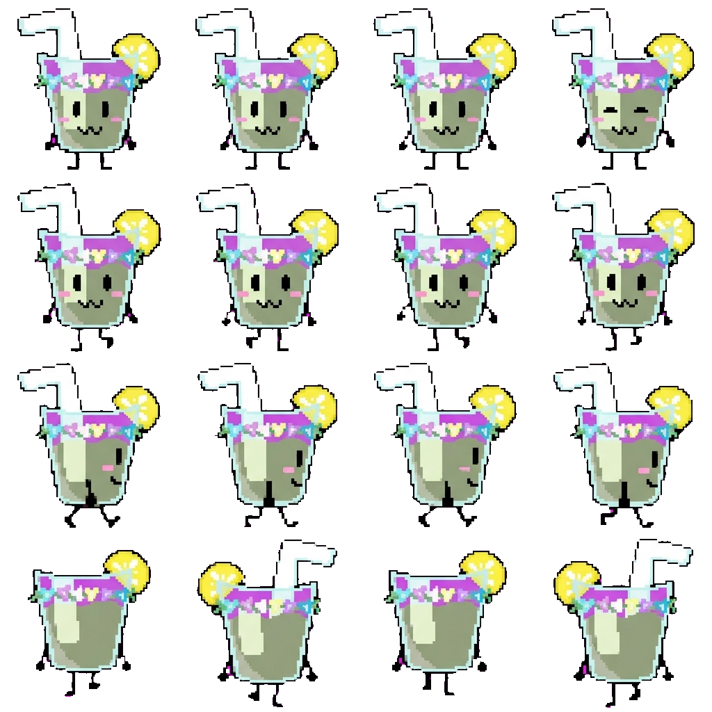 Lemon Juice movement sprite