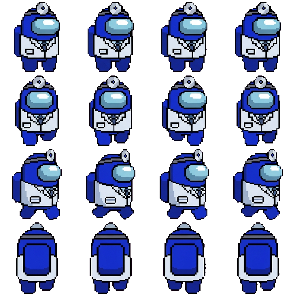 Blue movement sprite