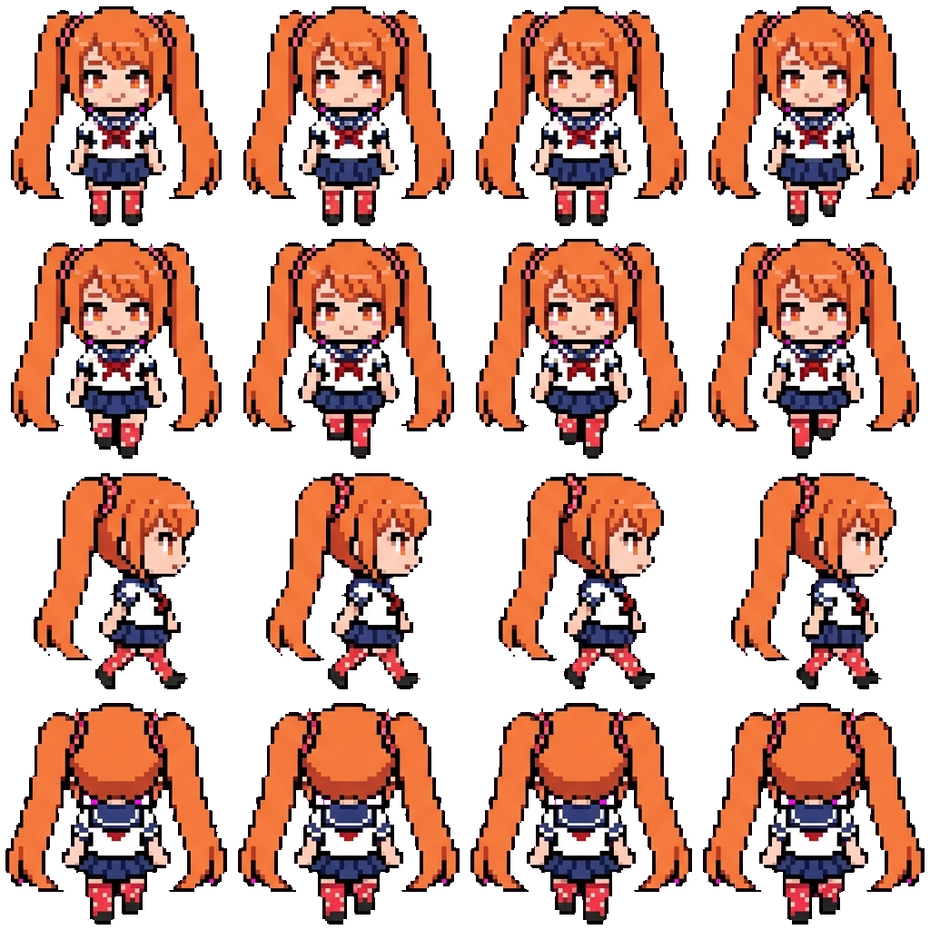 Osana movement sprite