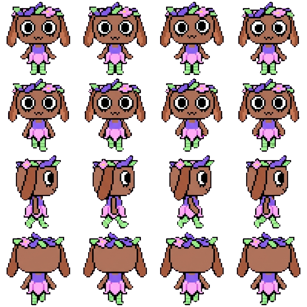 Bassie movement sprite