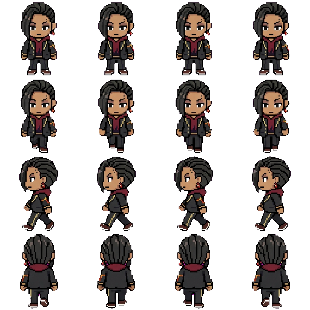 Jamil movement sprite