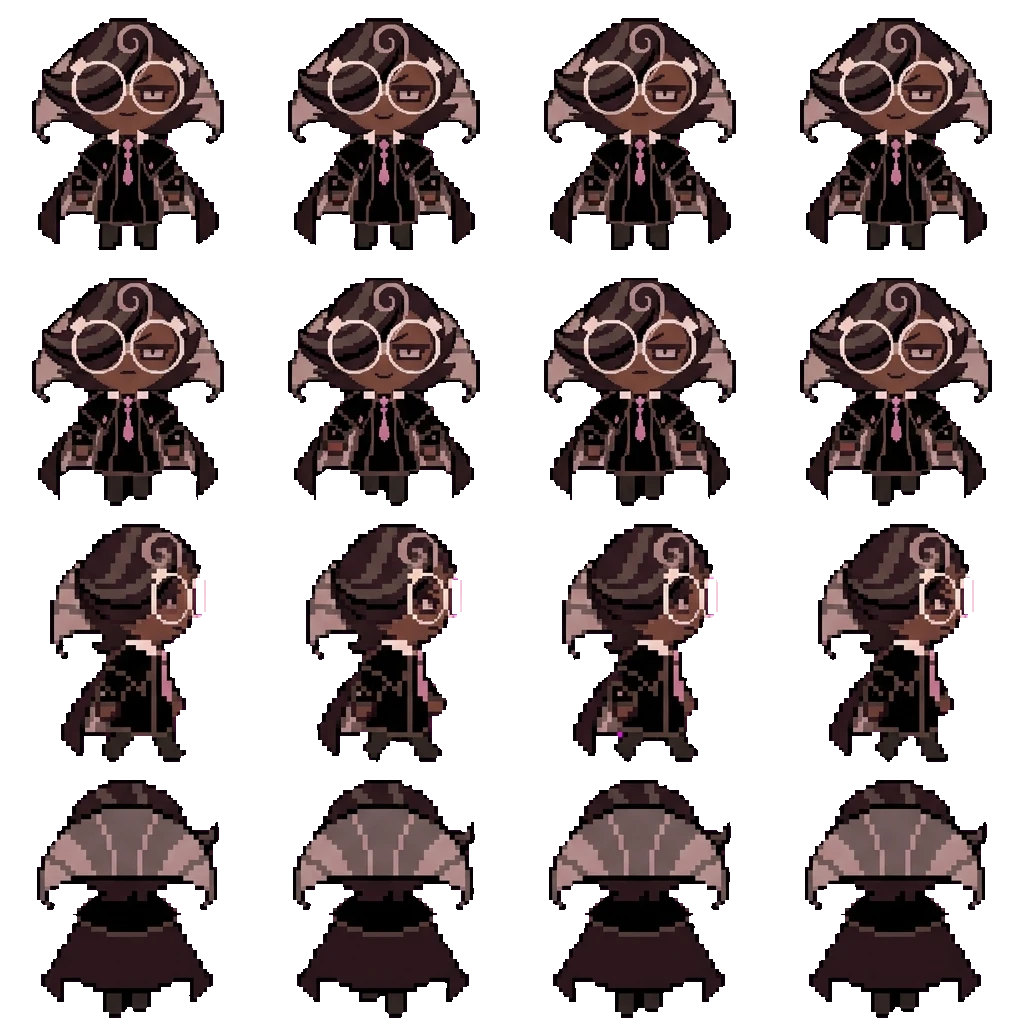 Espresso Cookie movement sprite
