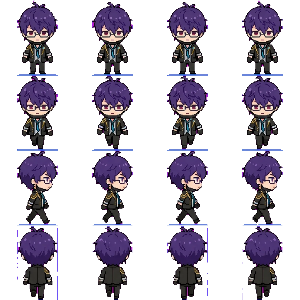 Jiro movement sprite