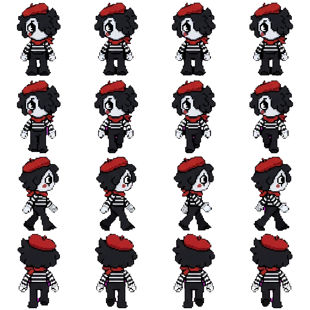 Blot movement sprite