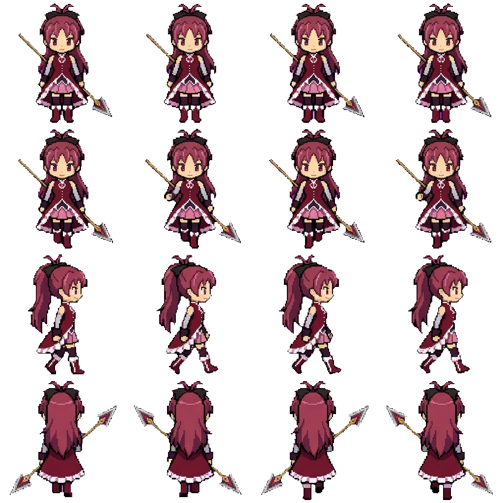 Kyoko movement sprite