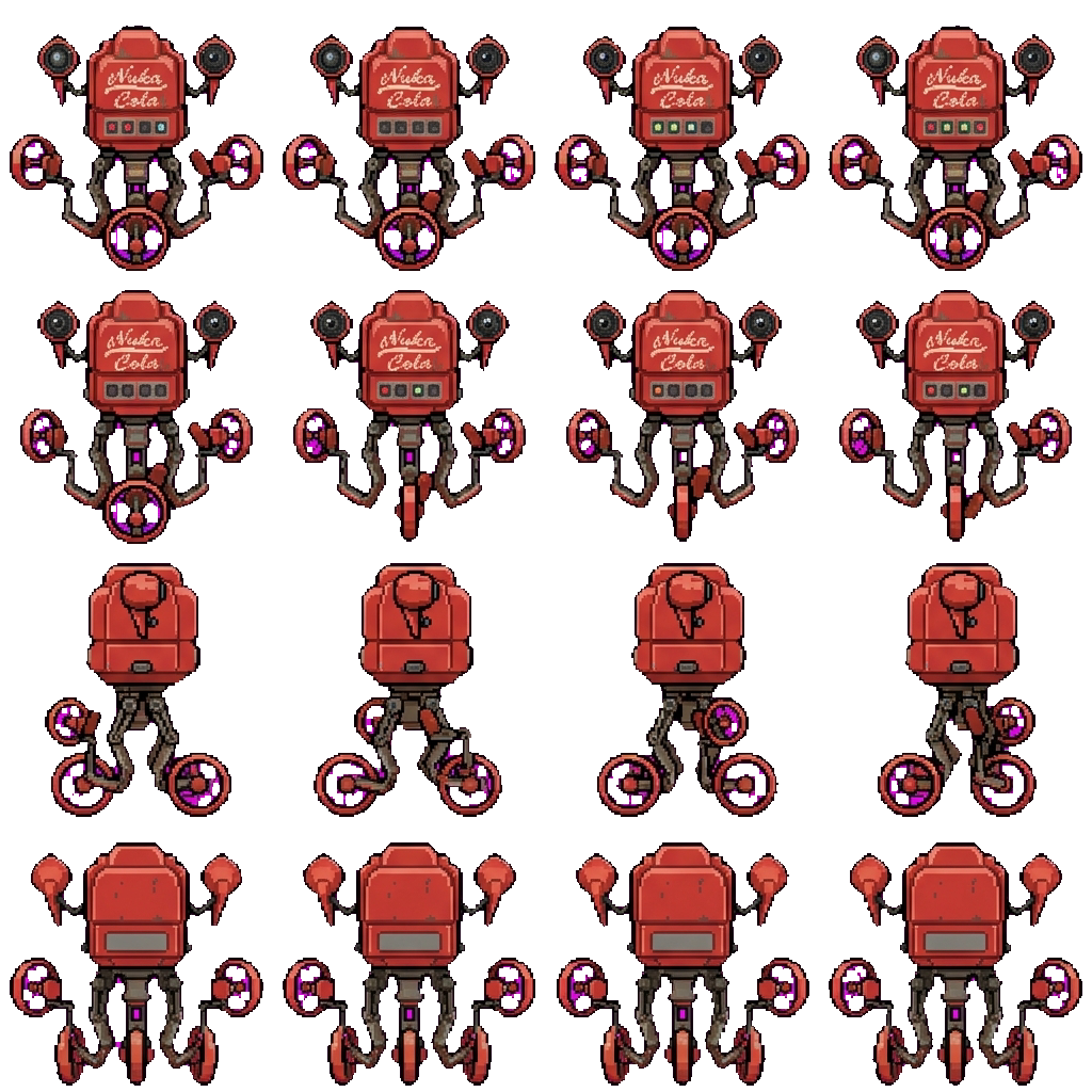 Mr. Frothy movement sprite