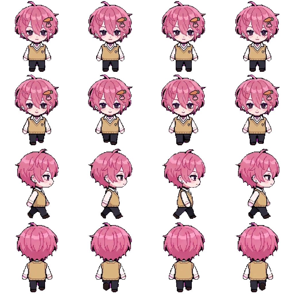 Mitsuki Sakai movement sprite