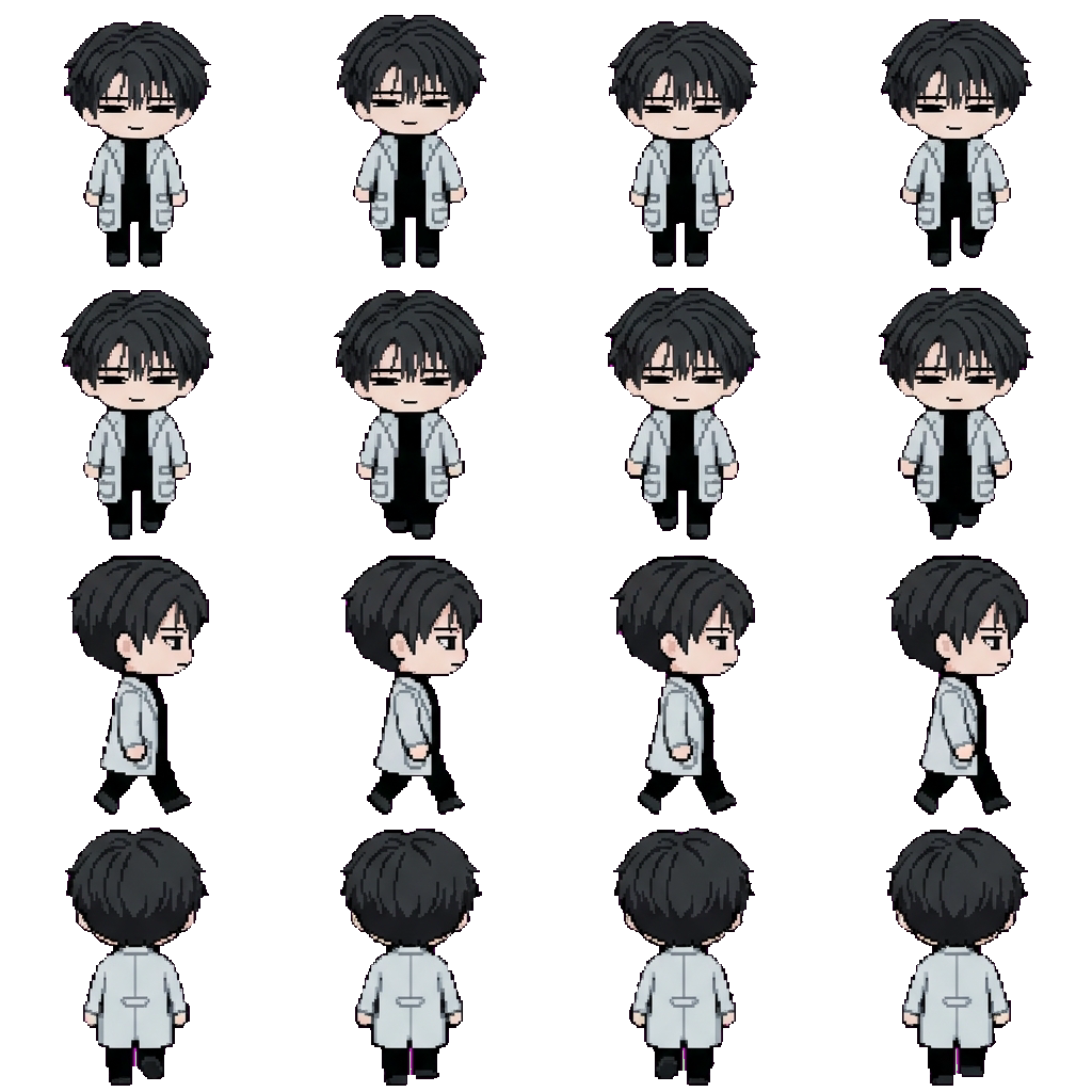 Zen movement sprite