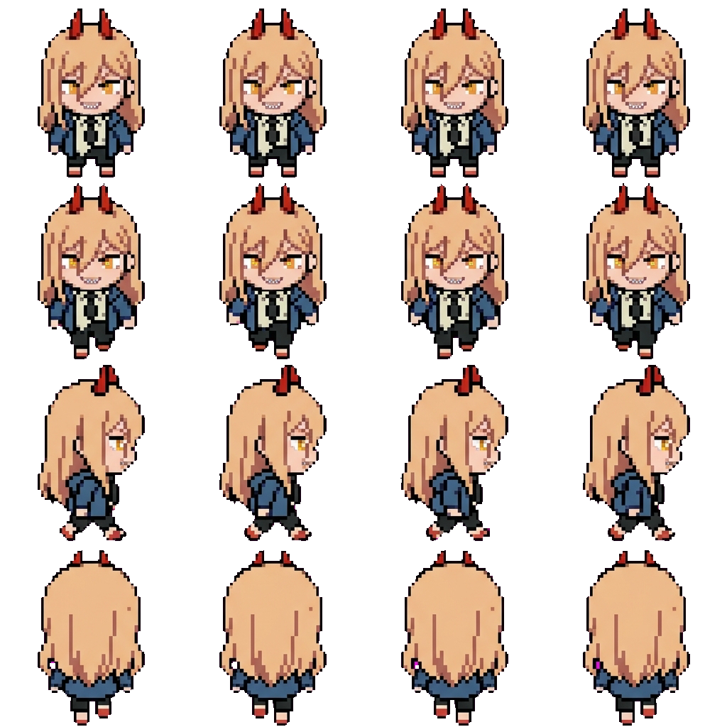 Power movement sprite