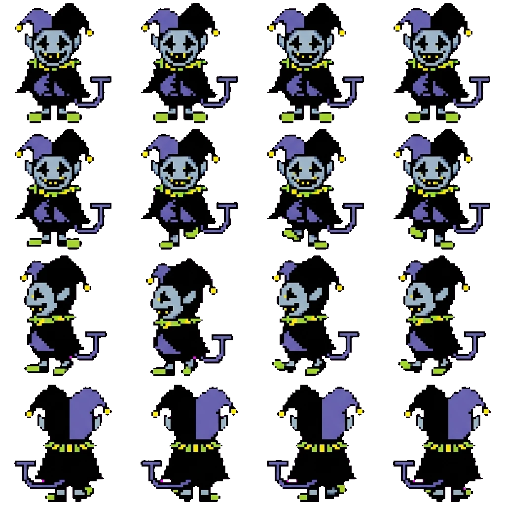 Jevil movement sprite