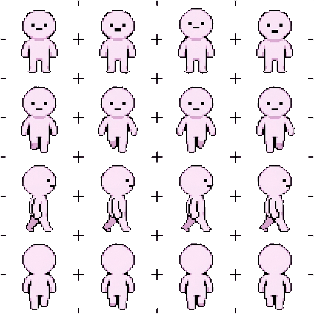 Mc movement sprite