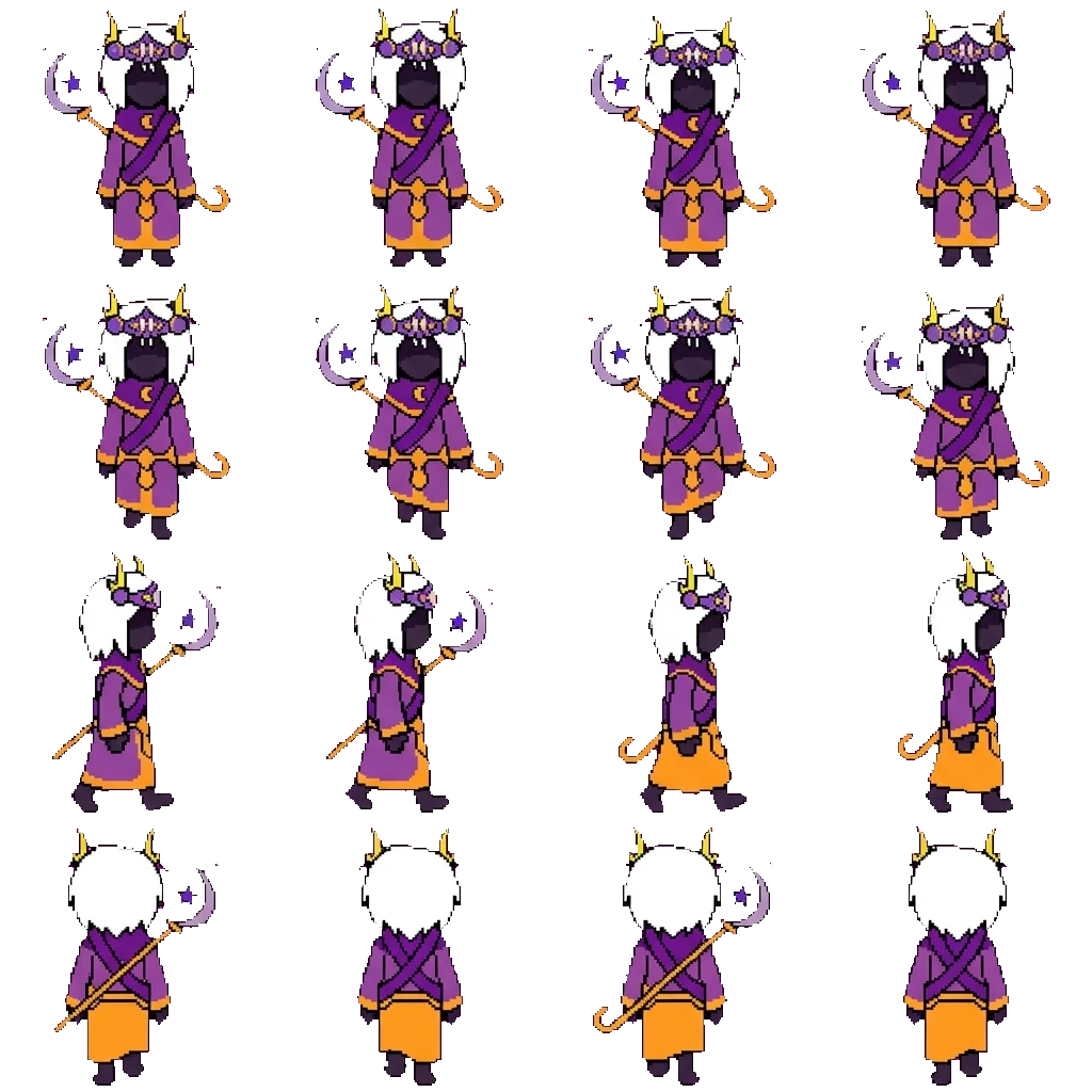 Myravé movement sprite