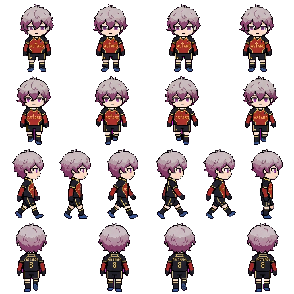 Alexis Ness movement sprite