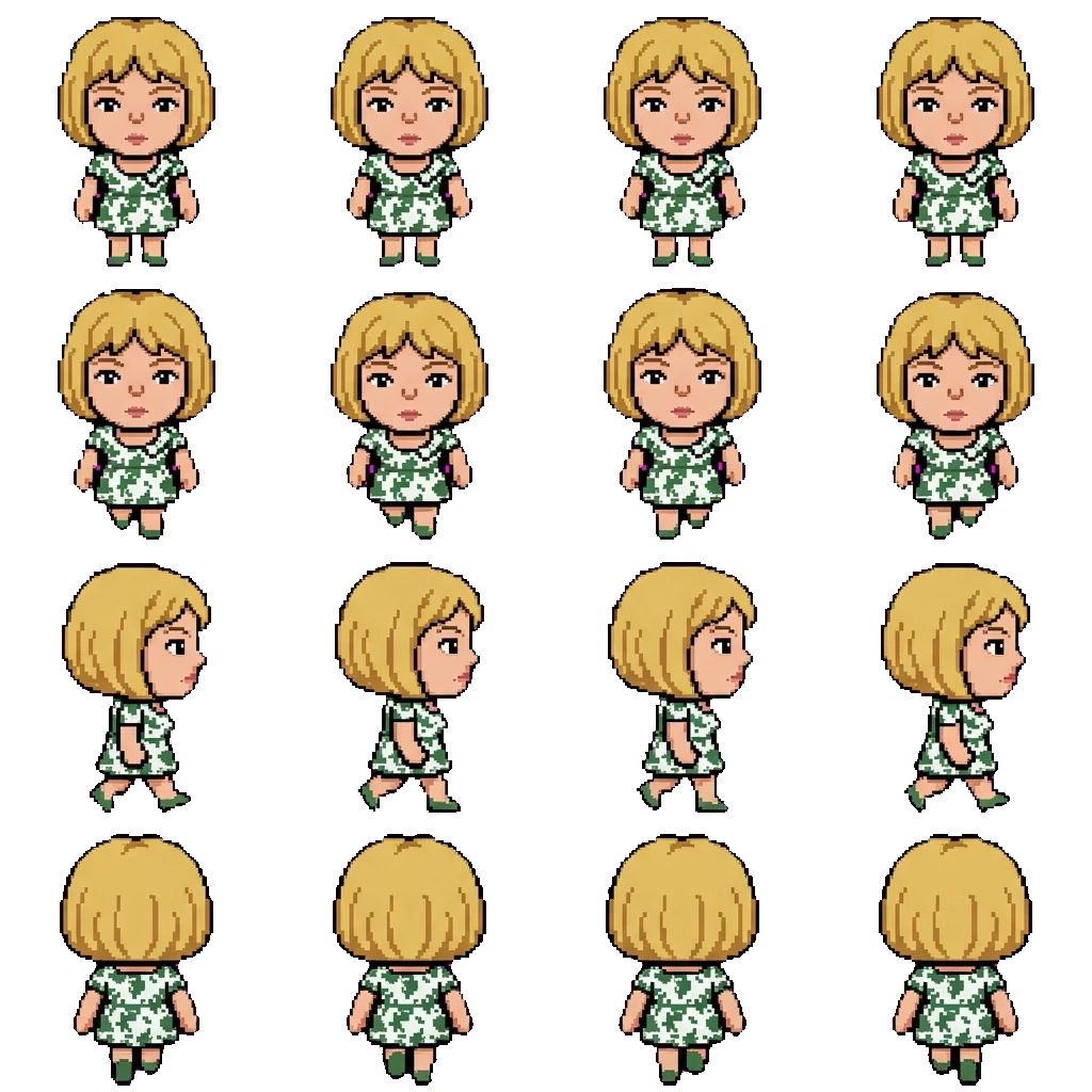 Зоя Михайловна movement sprite