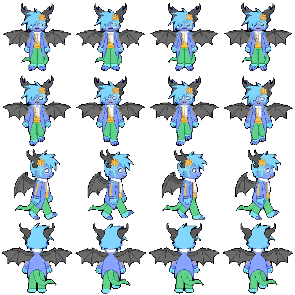Kiern movement sprite