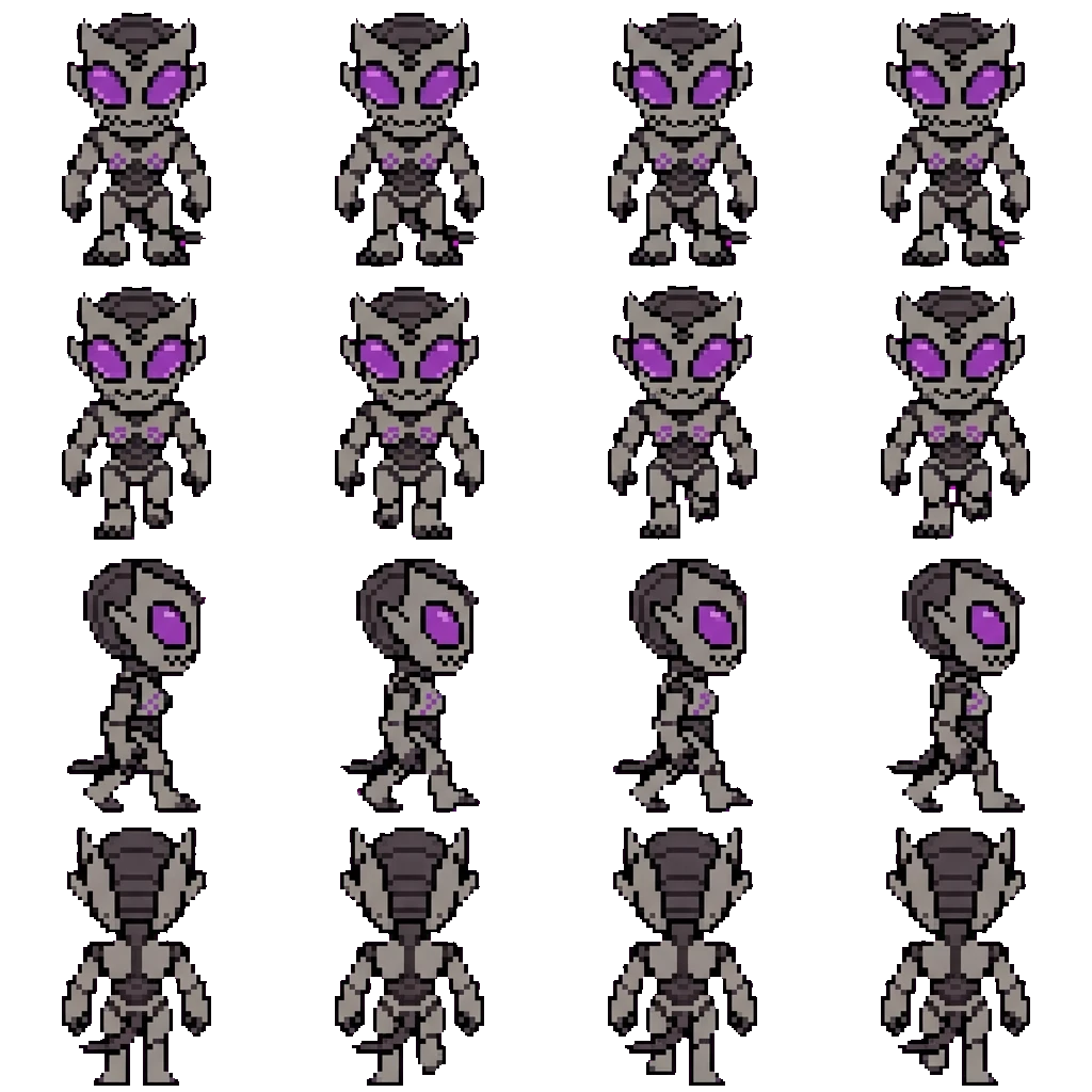Nibble movement sprite