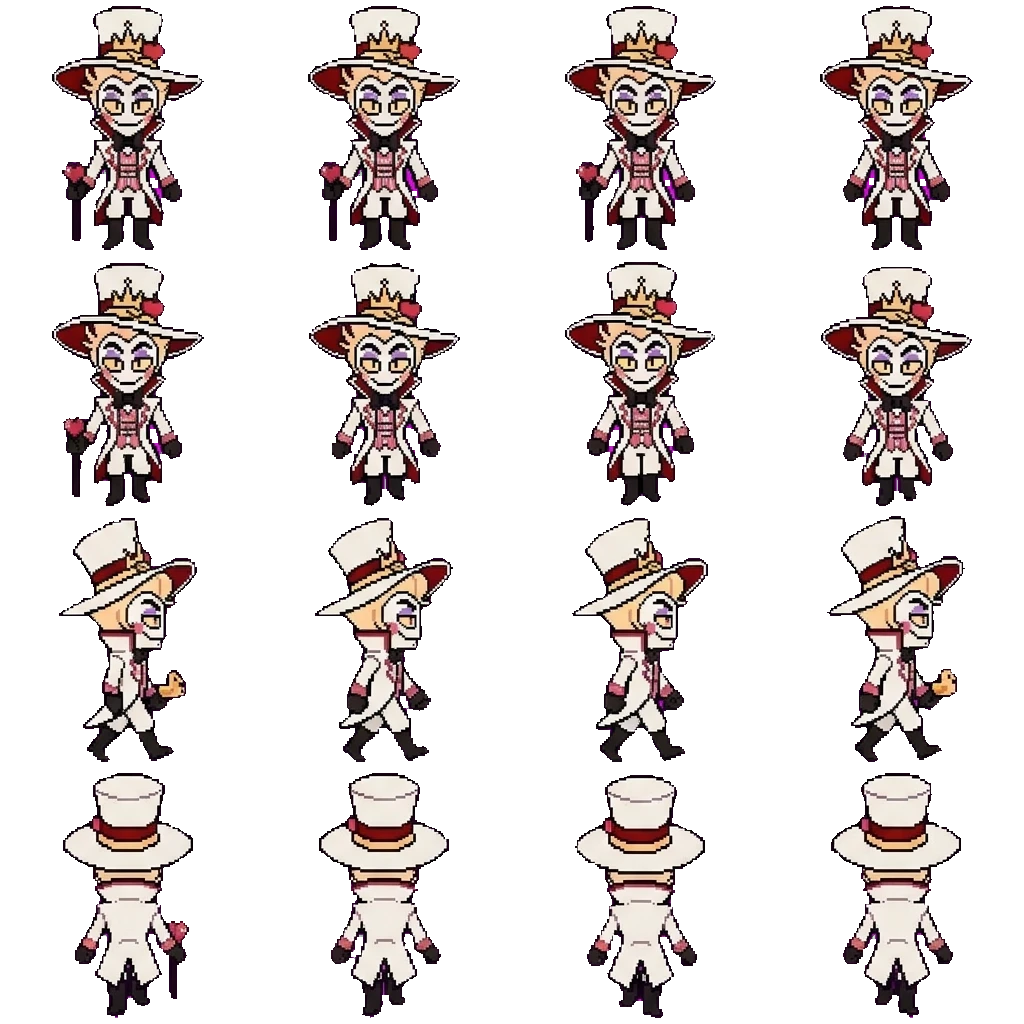 Lucifer Morningstar movement sprite