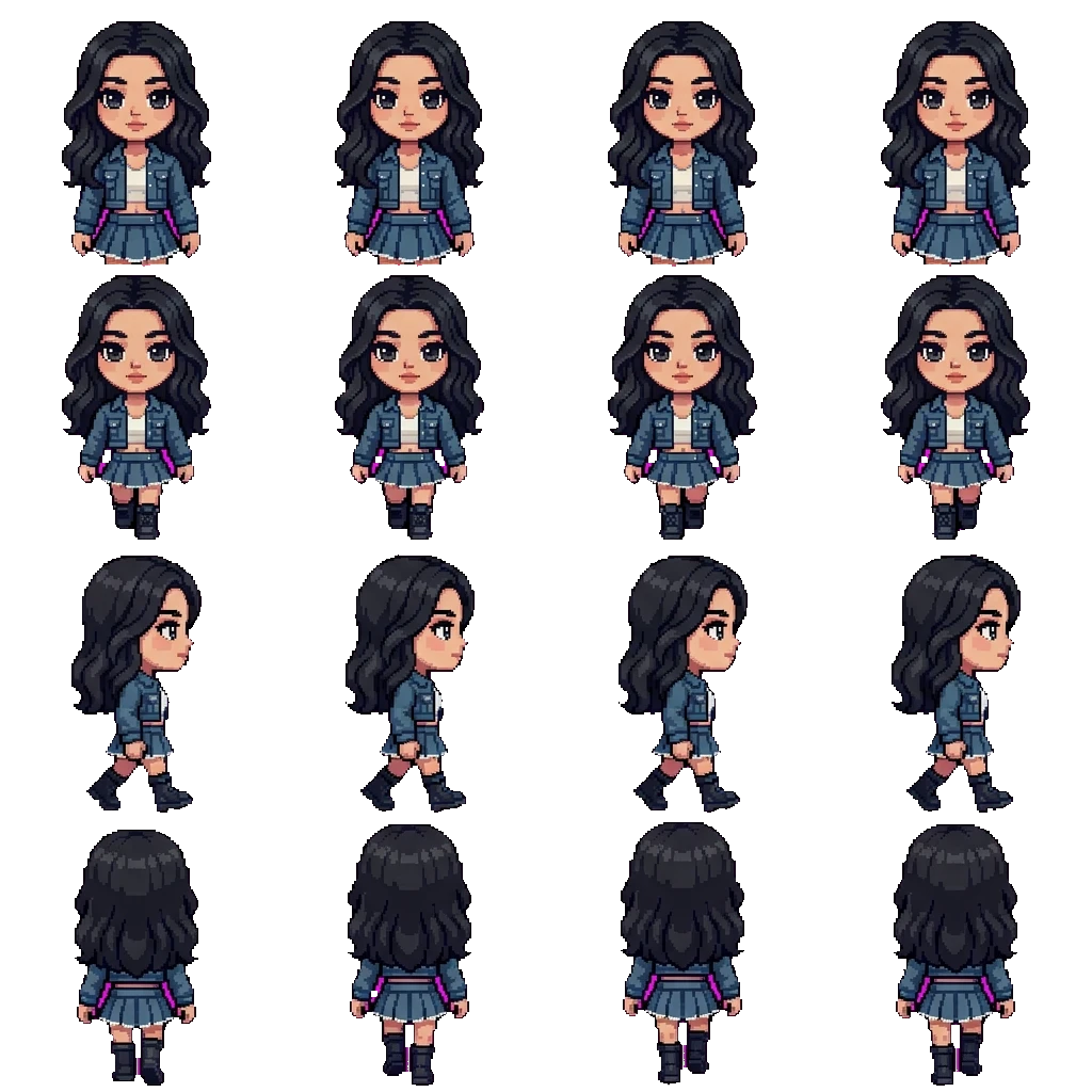 Sophia movement sprite
