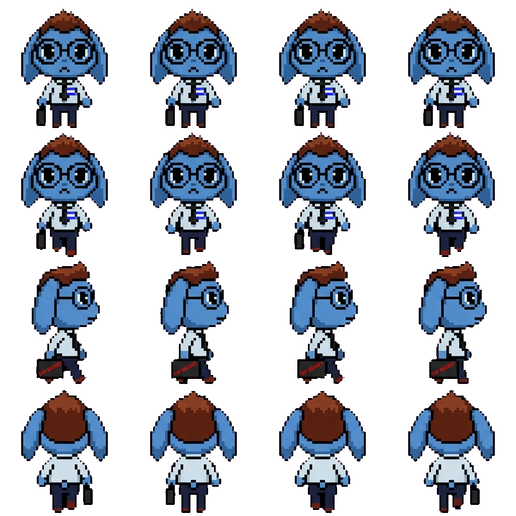 Ron from Accounting movement sprite