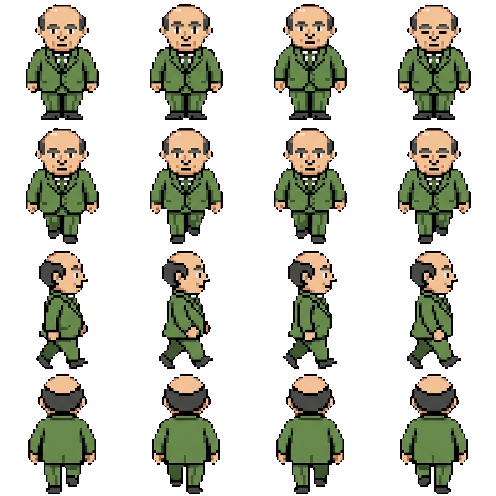 Dyrektor Magister Inżynier Juliusz Stokrotka movement sprite