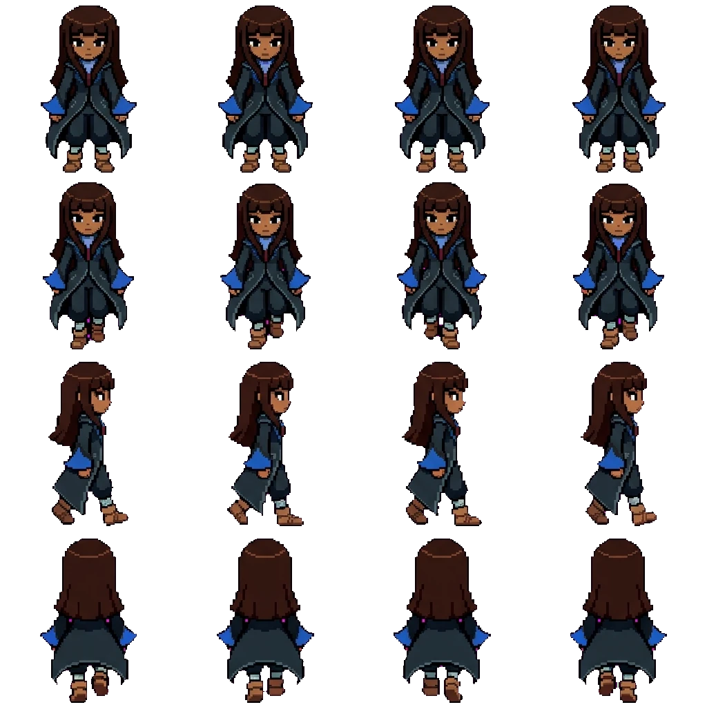 Quetzal Ayutla movement sprite