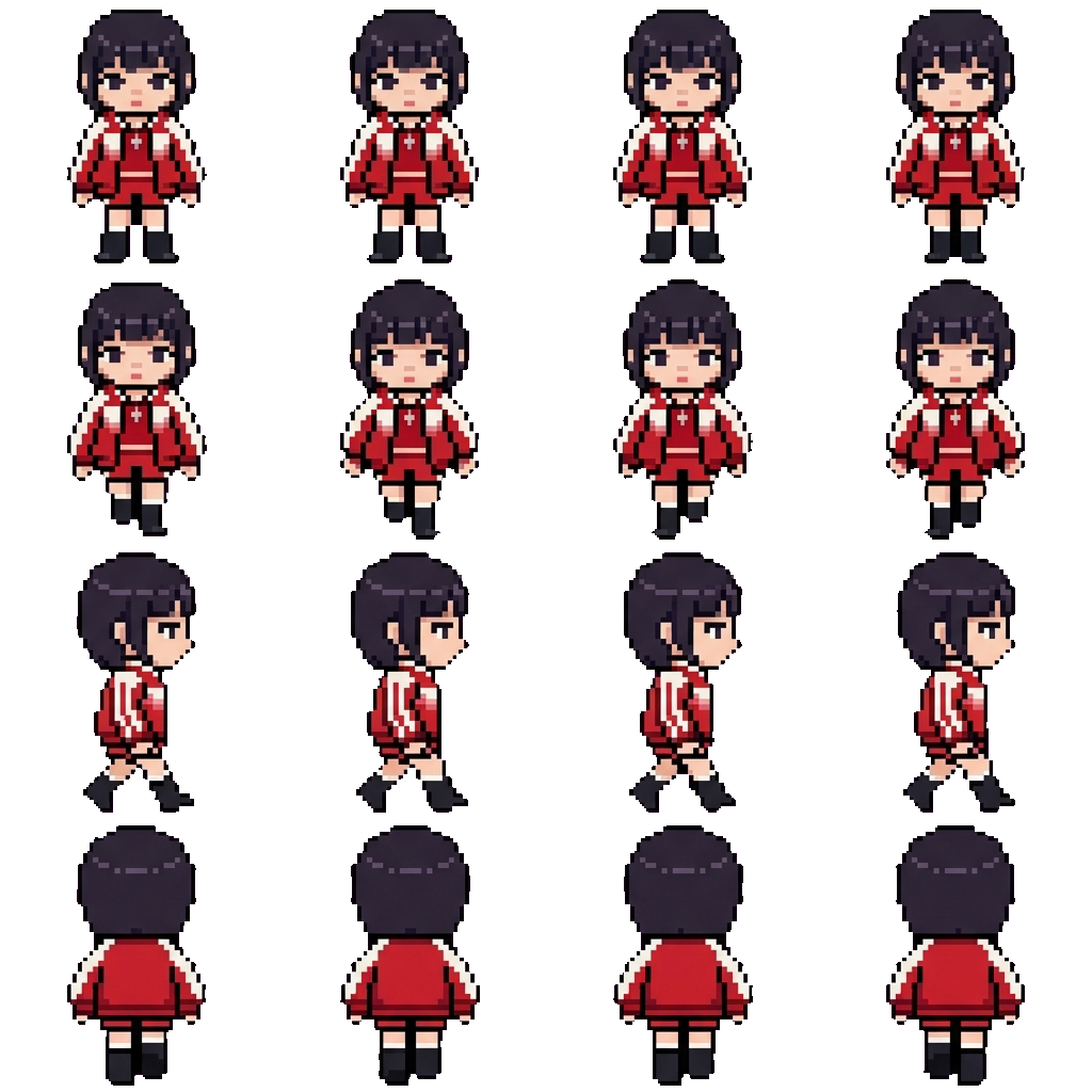 Jeonyong movement sprite