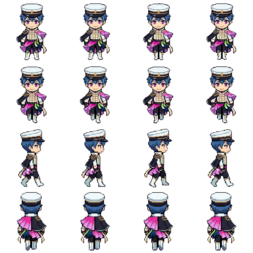 百 movement sprite