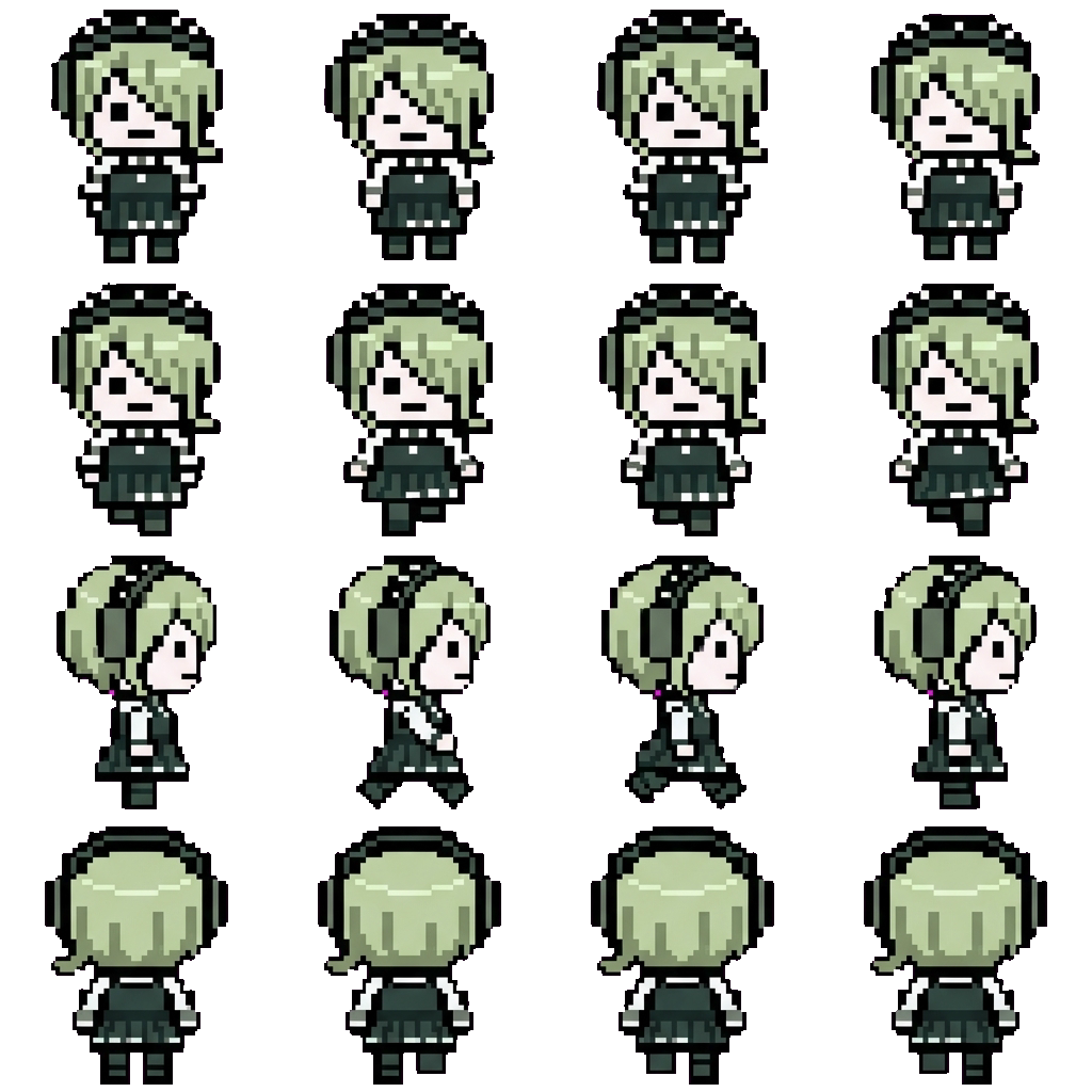 Кируми Тодзё movement sprite