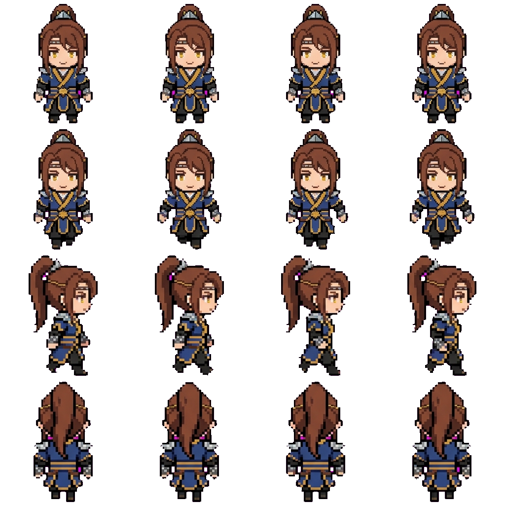 Lang Qian Qiu movement sprite