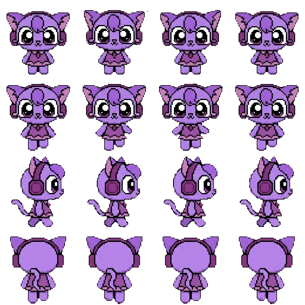 Woofy movement sprite